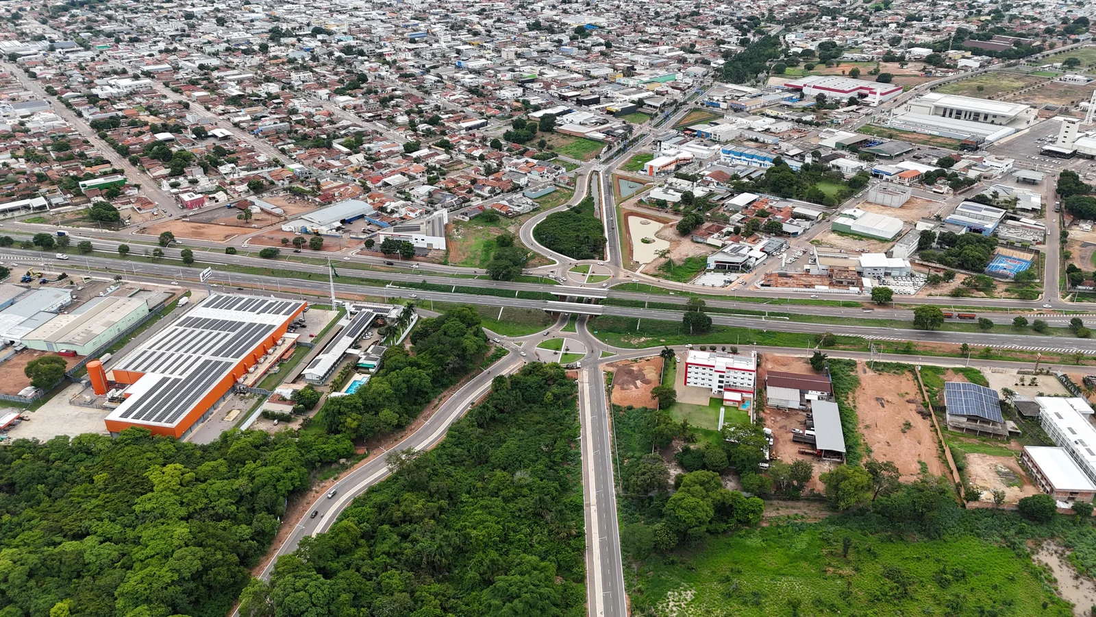 Vista aérea de Gurupi – TO