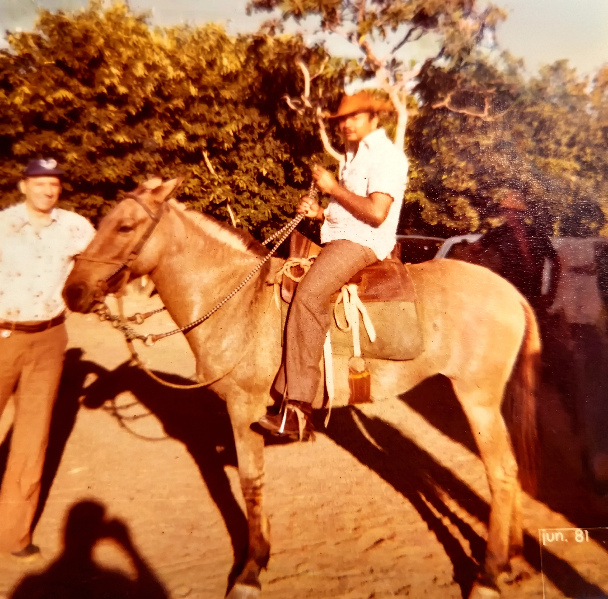 Joaquim Pereira da Costa a cavalo